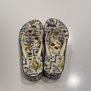 Tory Burch Multicolor Floral Sandals
